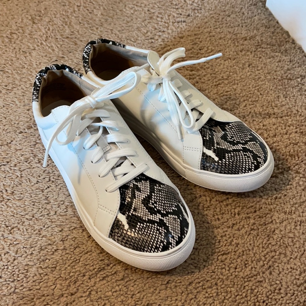 Snakeskin sneakers